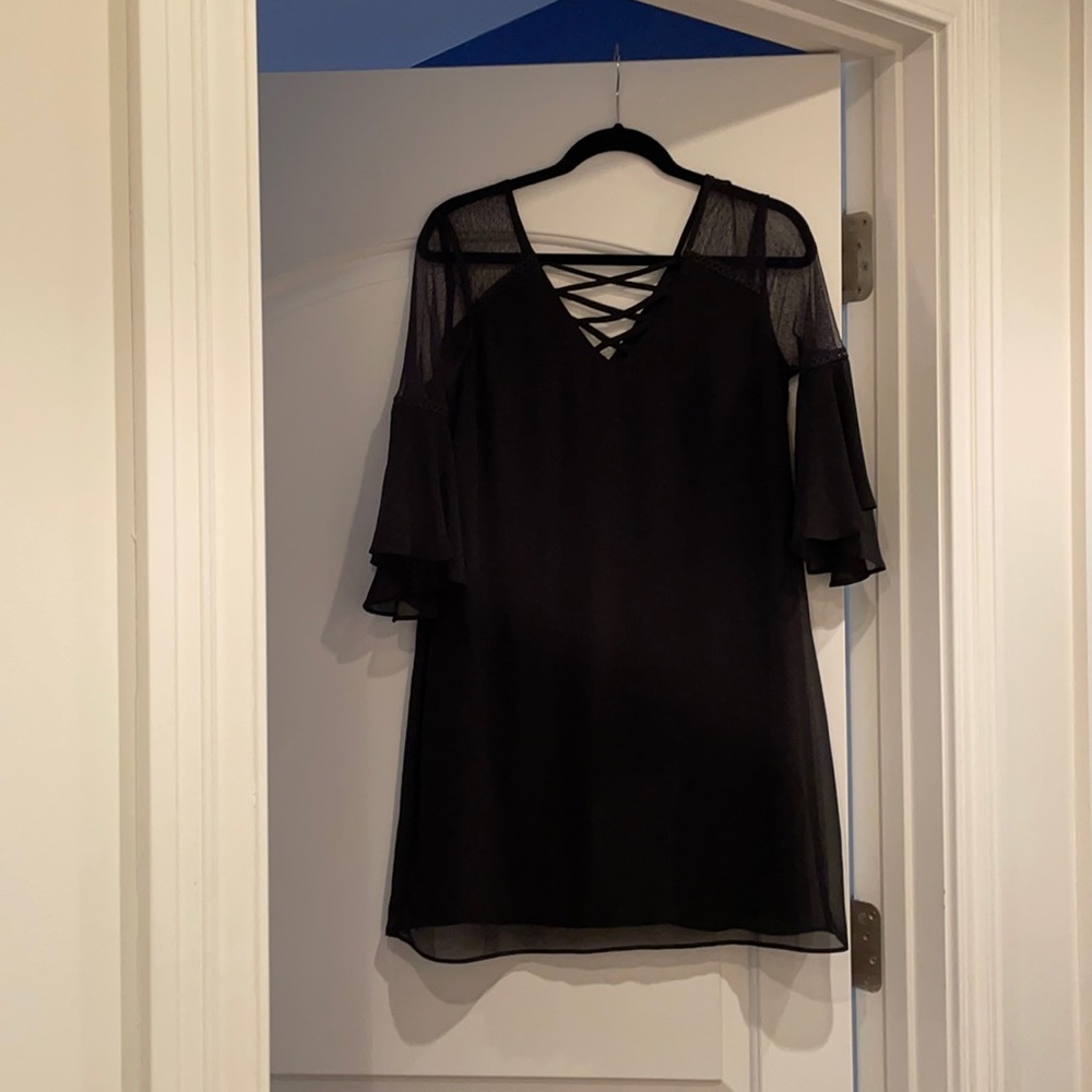 black dress